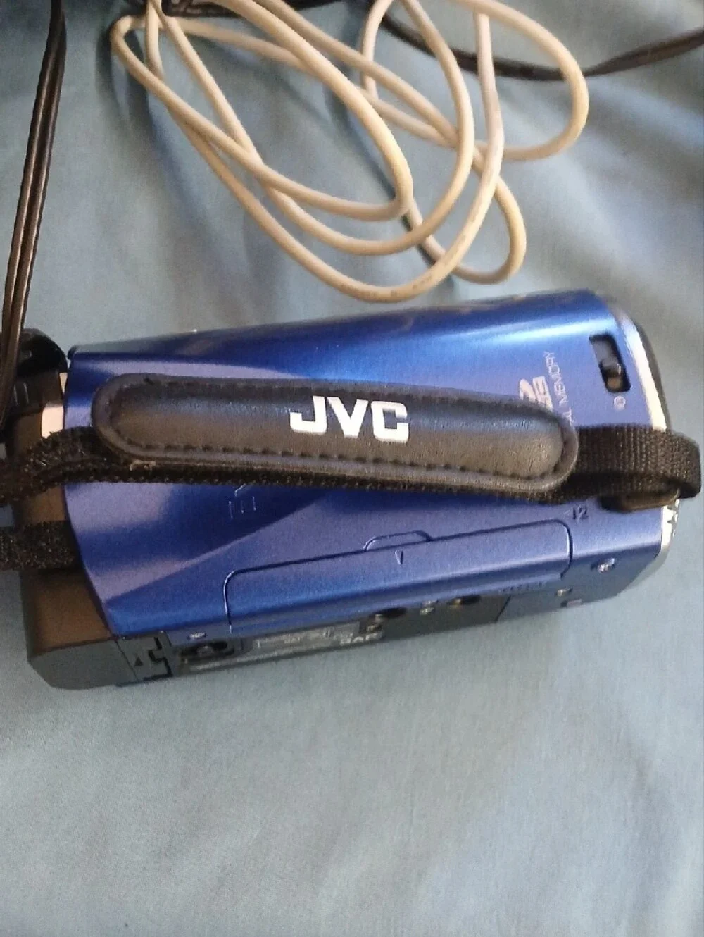 JVC Everio Blue Digital Camcorder - 45x Zoom, Image Stabilizer